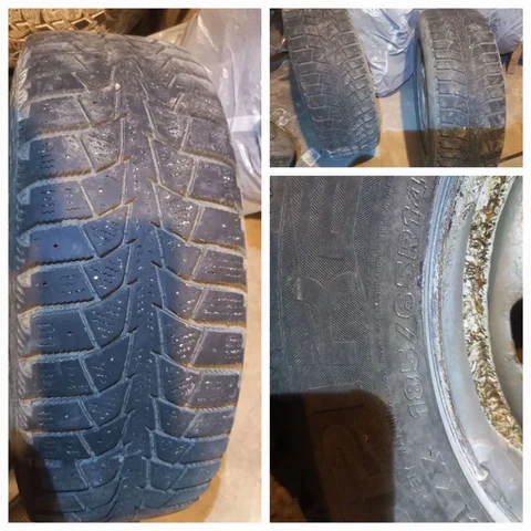 Продам 2 колеса на дисках 4x100 для Ауди - частное объявление в Калининград