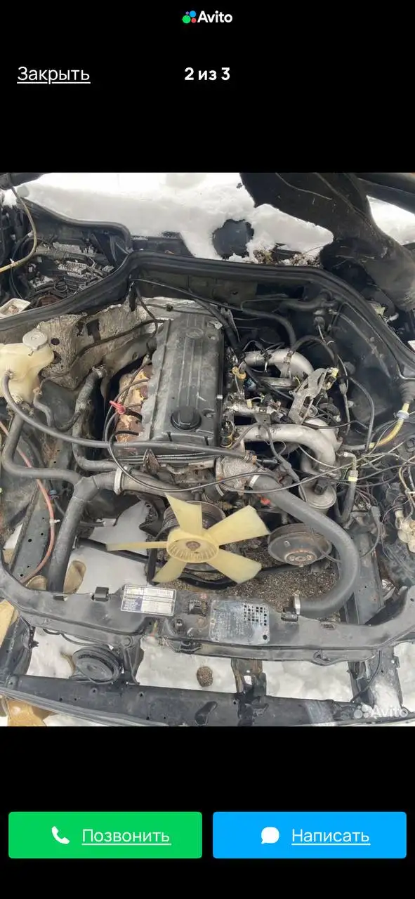 Продажа мотора 2.0 М102.963 - Запчасти (Авто) в Калининград