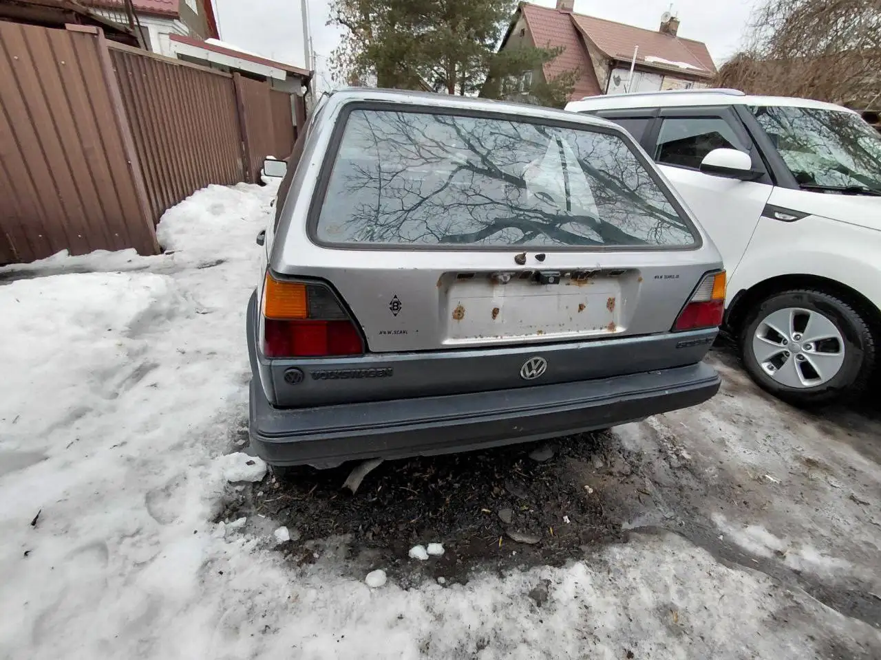 Volkswagen Golf 2 1.6 дизель на запчасти или целиком - Запчасти (Авто) в Калининград