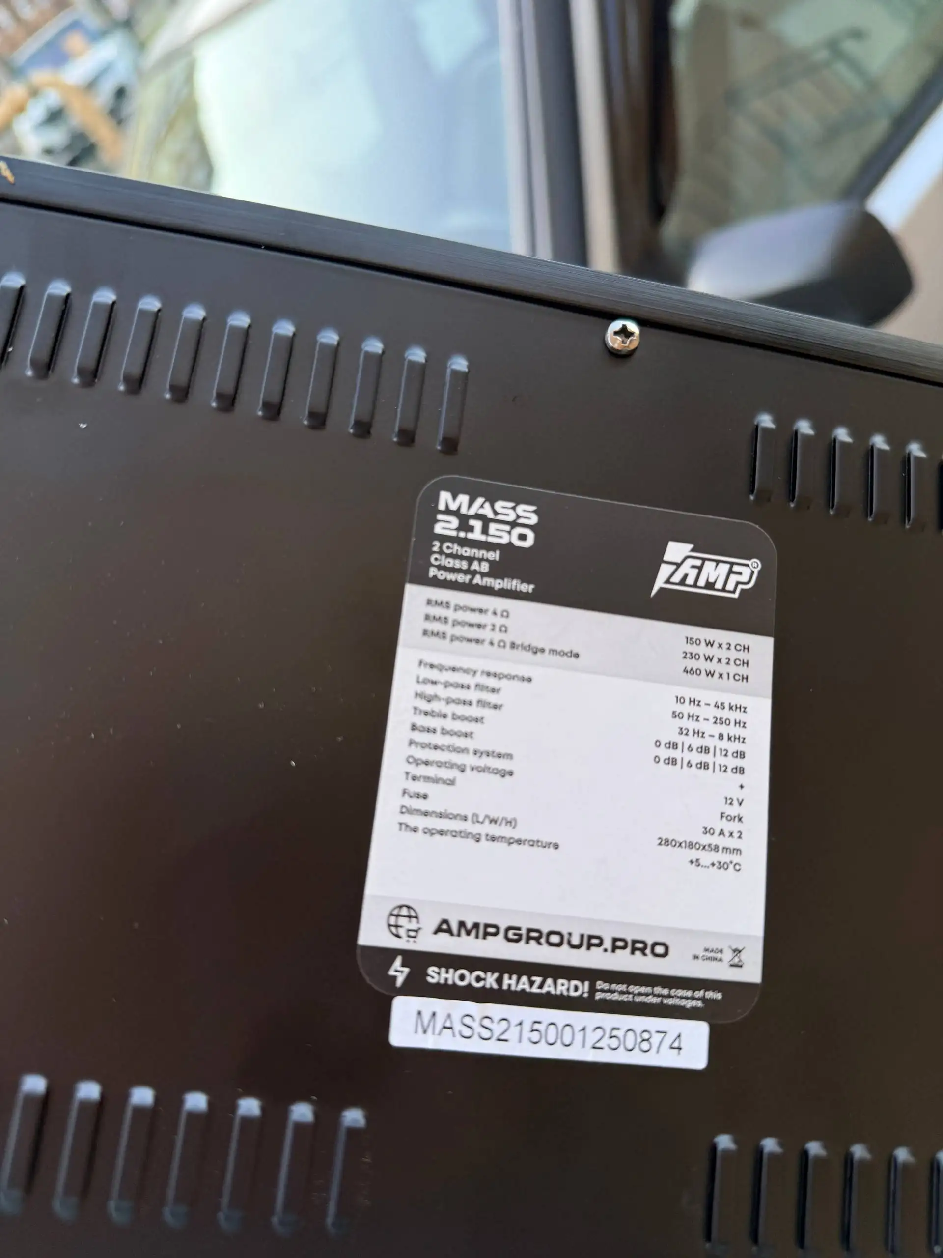 Продажа усилителя AMP и короба с буфом - Аудио (Авто) в Калининград