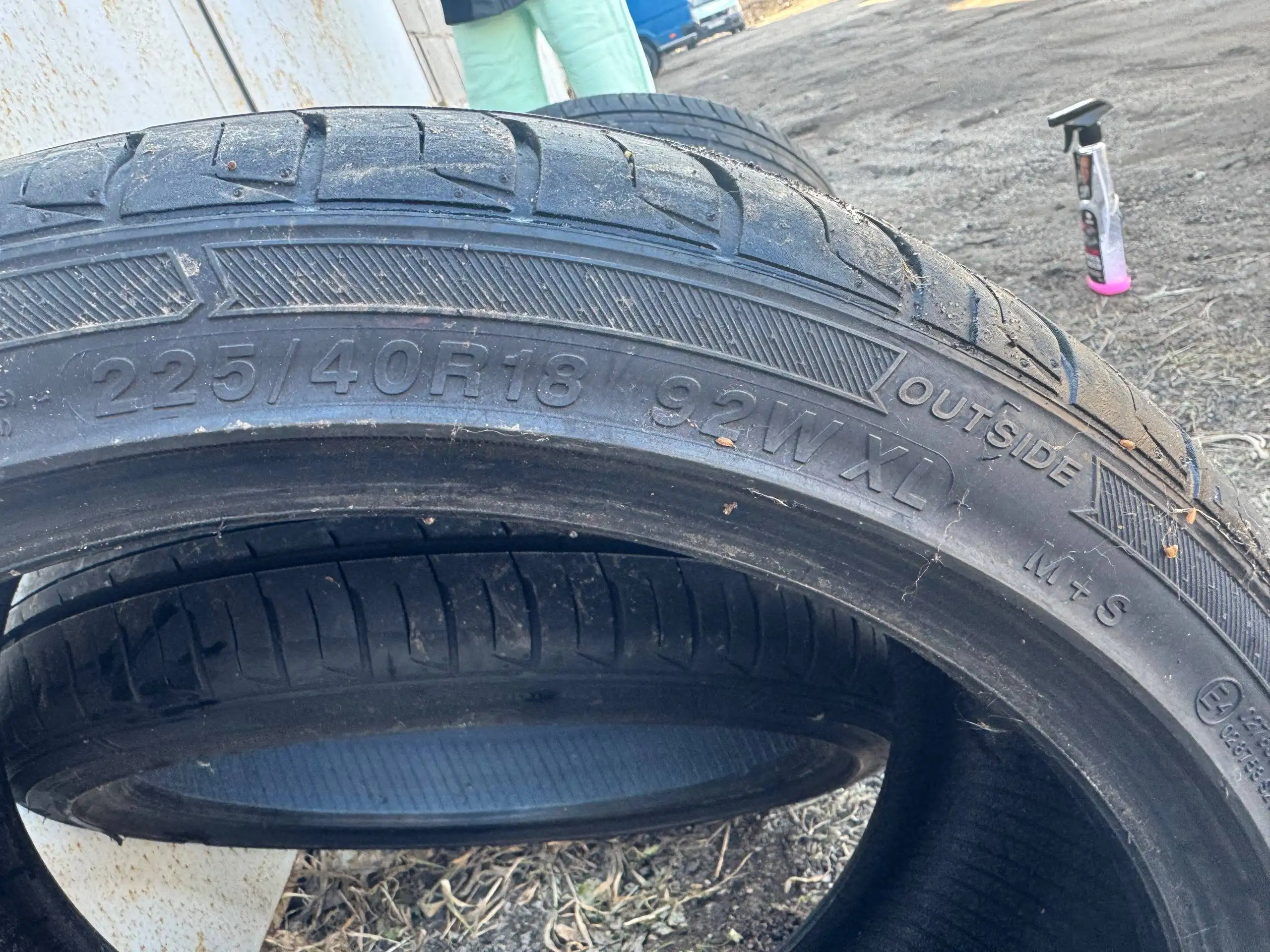 Продам комплект резины Sonix 225/40R18 - Шины и диски (Авто) в Гусев