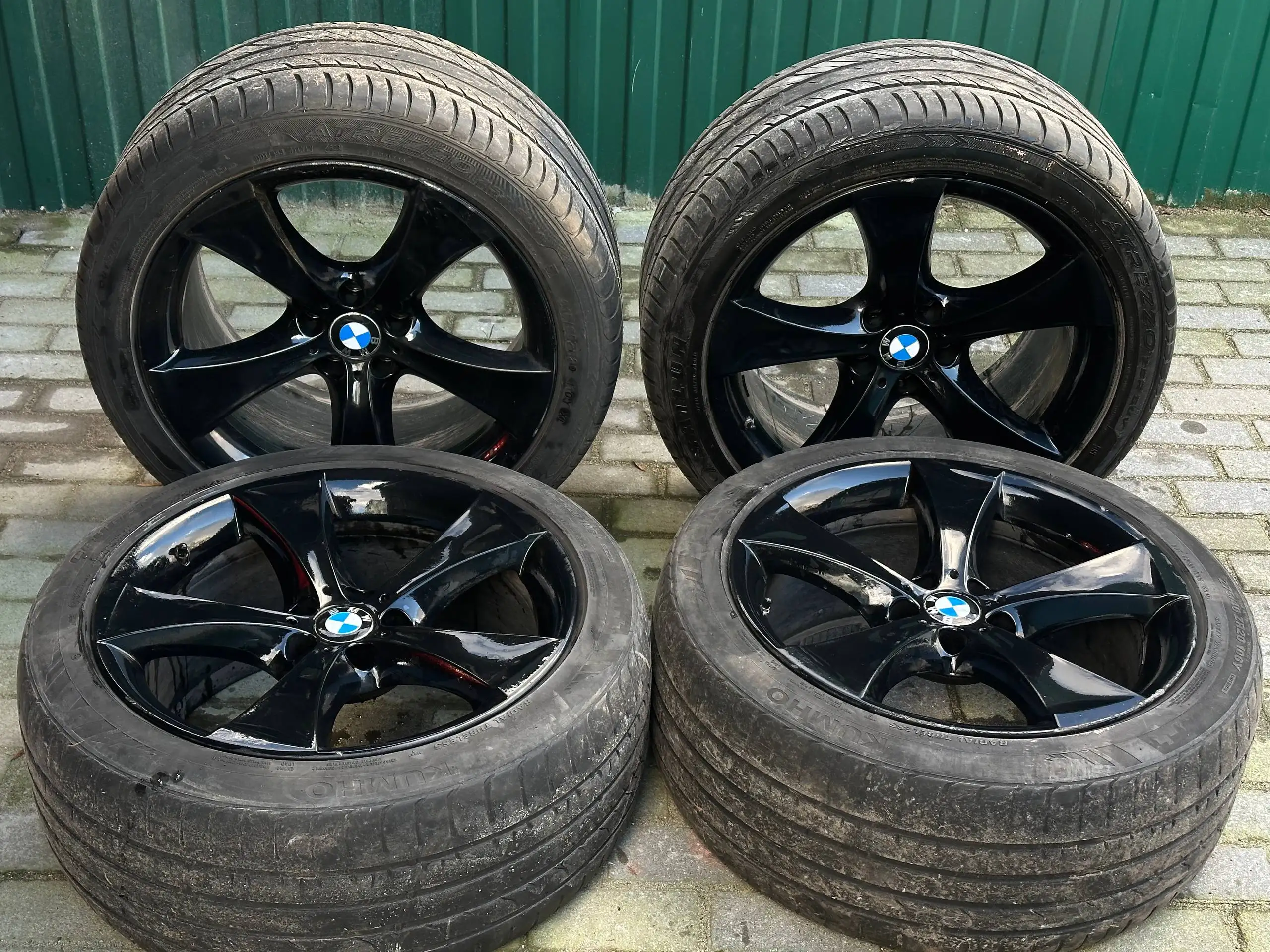 Продам диски R20 с летней резиной от BMW X6 E71 - Запчасти (Авто) в Калининград