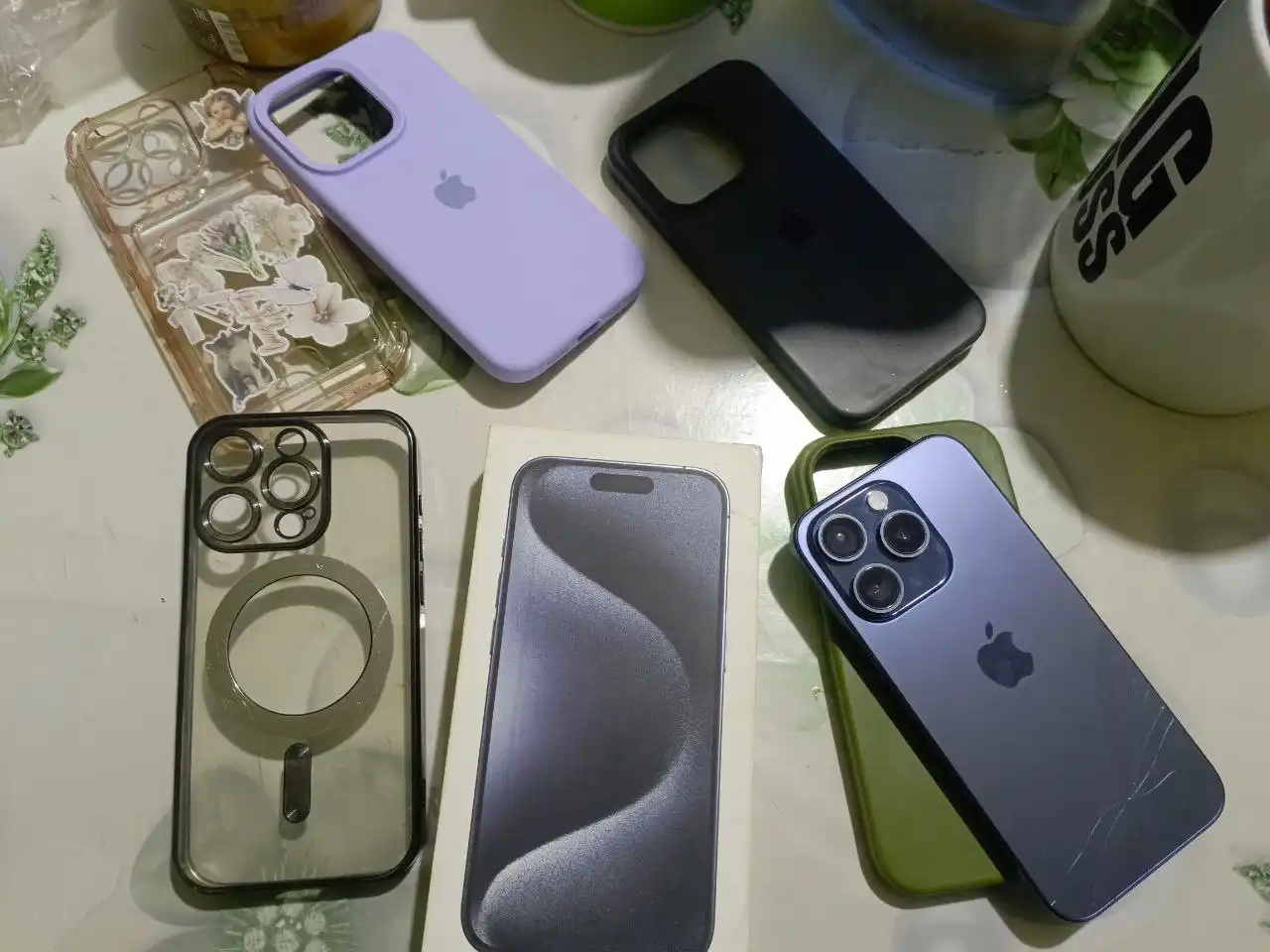 Айфон 15 Pro 256ГБ с дефектами - Смартфоны (Электроника) в Уфа