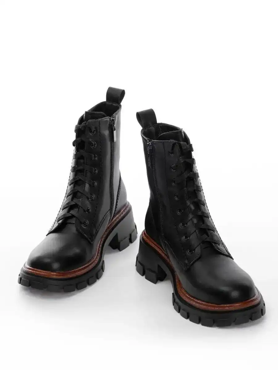 Зимние ботинки из натуральной кожи - Обувь (Одежда) в Уфа