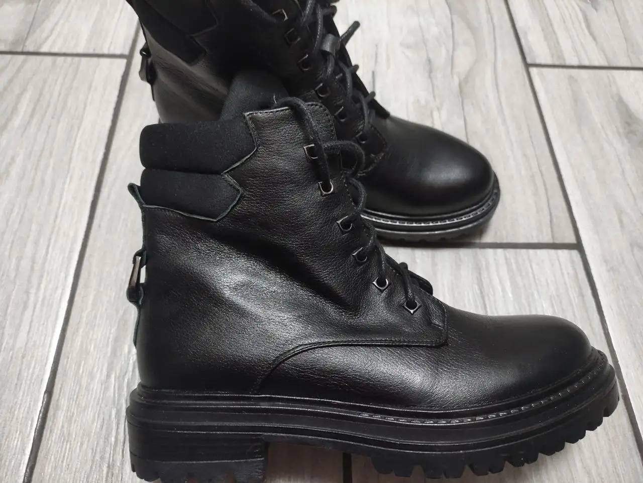 Ботинки демисезонные натуральная кожа размер 37 - Обувь (Одежда) в Уфа