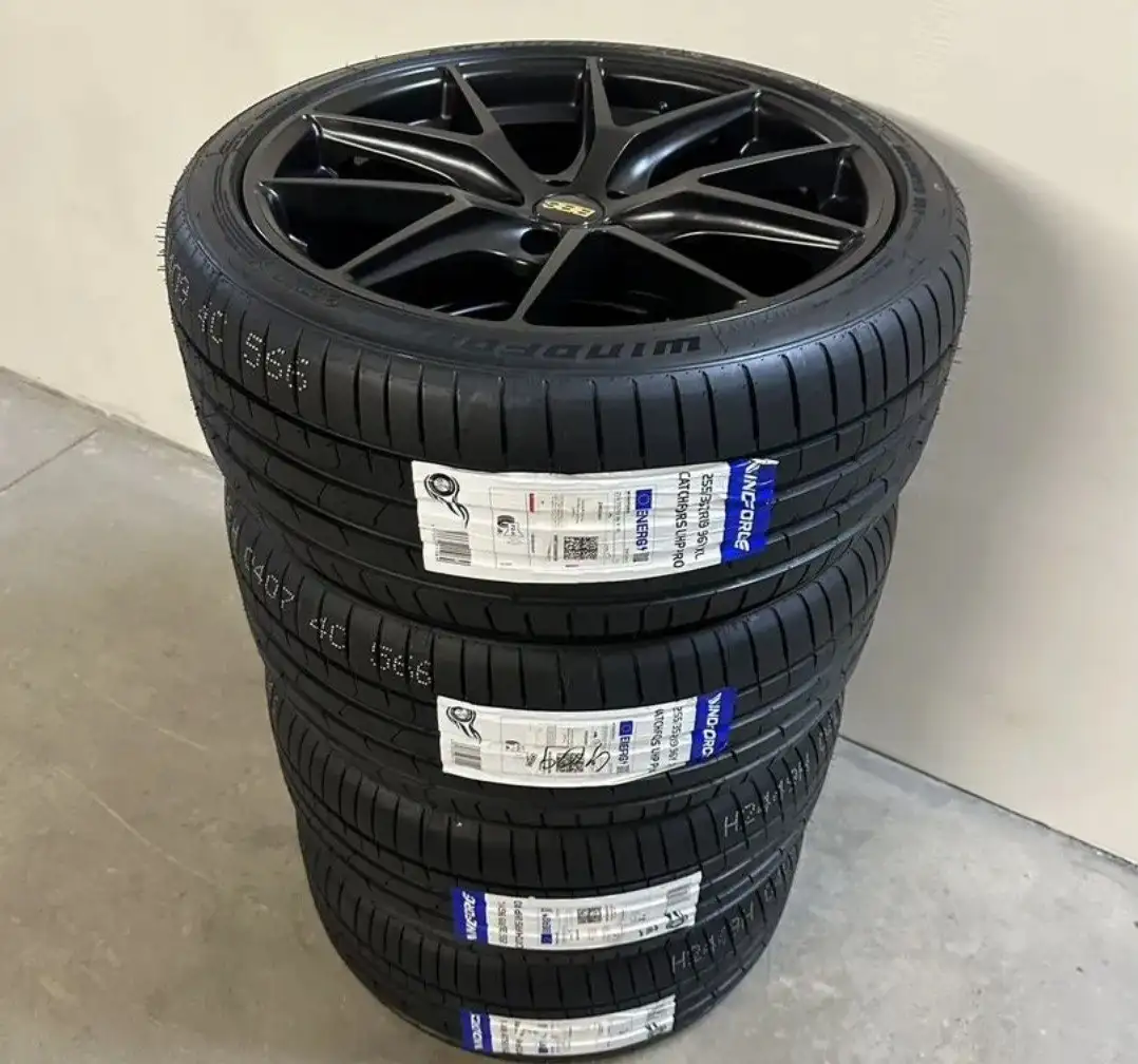 Новые колеса Audi R19 с летними шинами Windforce - Запчасти (Авто) в Уфа