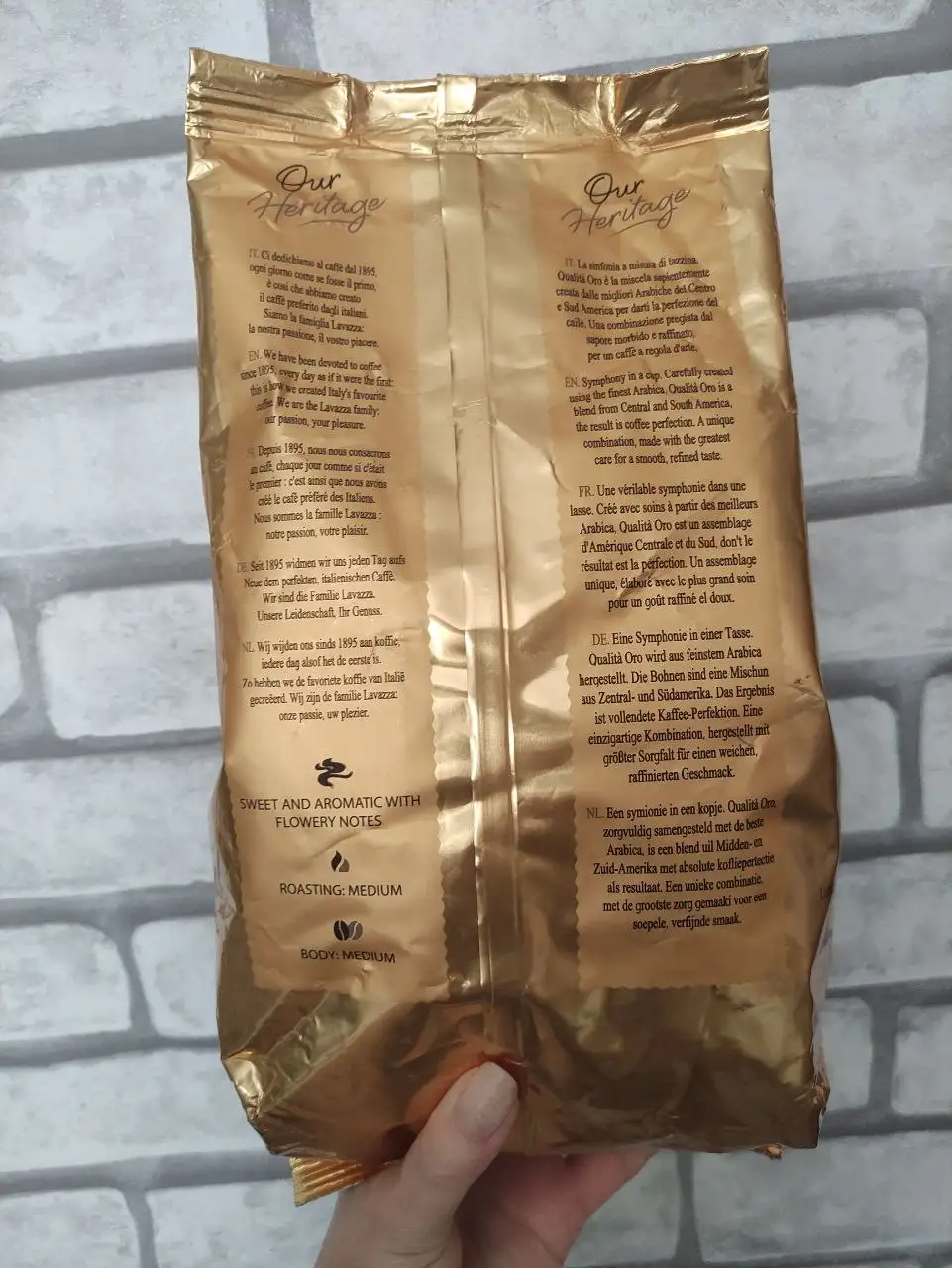 Кофе Lavazza QUALITA ORO 1 кг - Продукты в Уфа