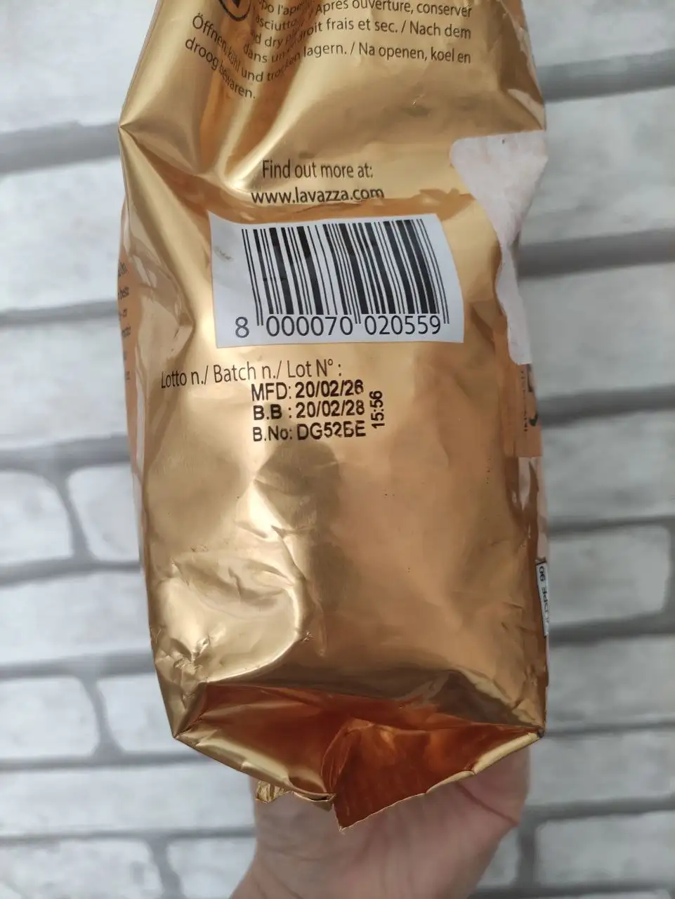 Кофе Lavazza QUALITA ORO 1 кг - Продукты в Уфа