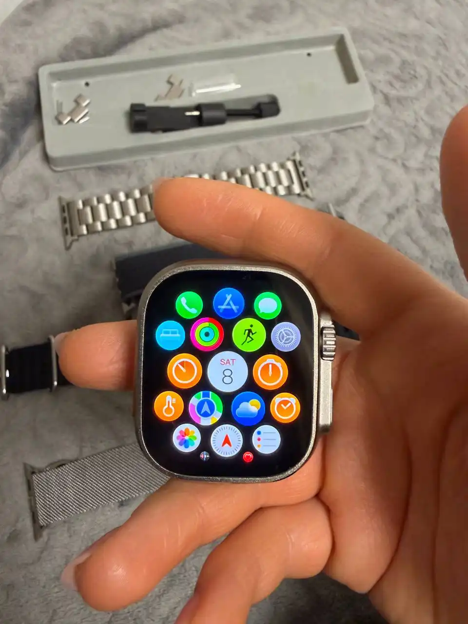 Apple Watch 10 Ultra 2 49mm Titanium (реплика)