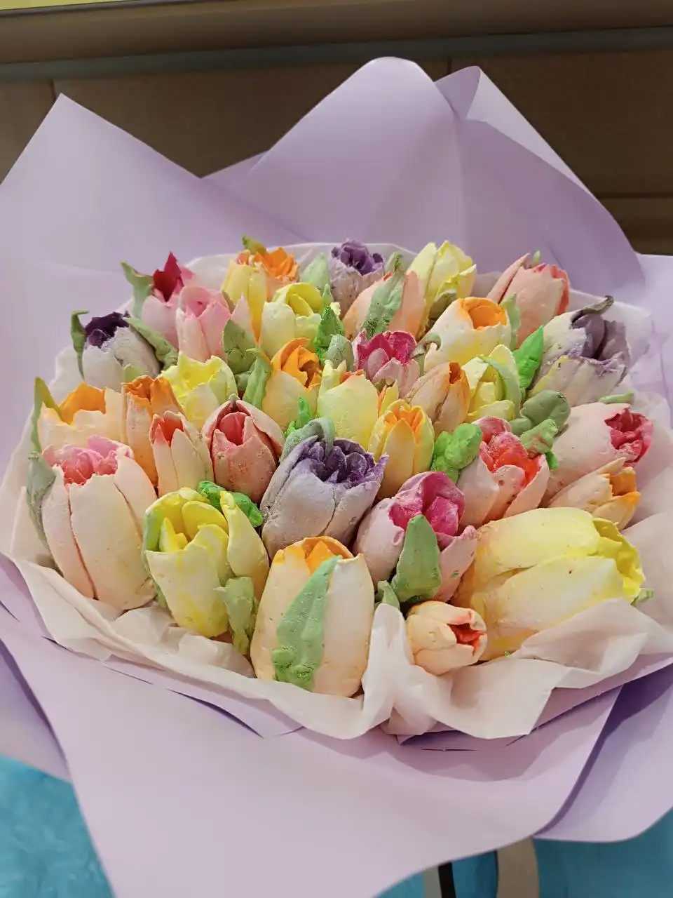 Эксклюзивные букеты из зефира ручной работы