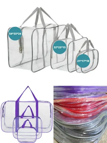 Набор из 3 ПВХ сумок для роддома - Разбор в Новочебоксарск