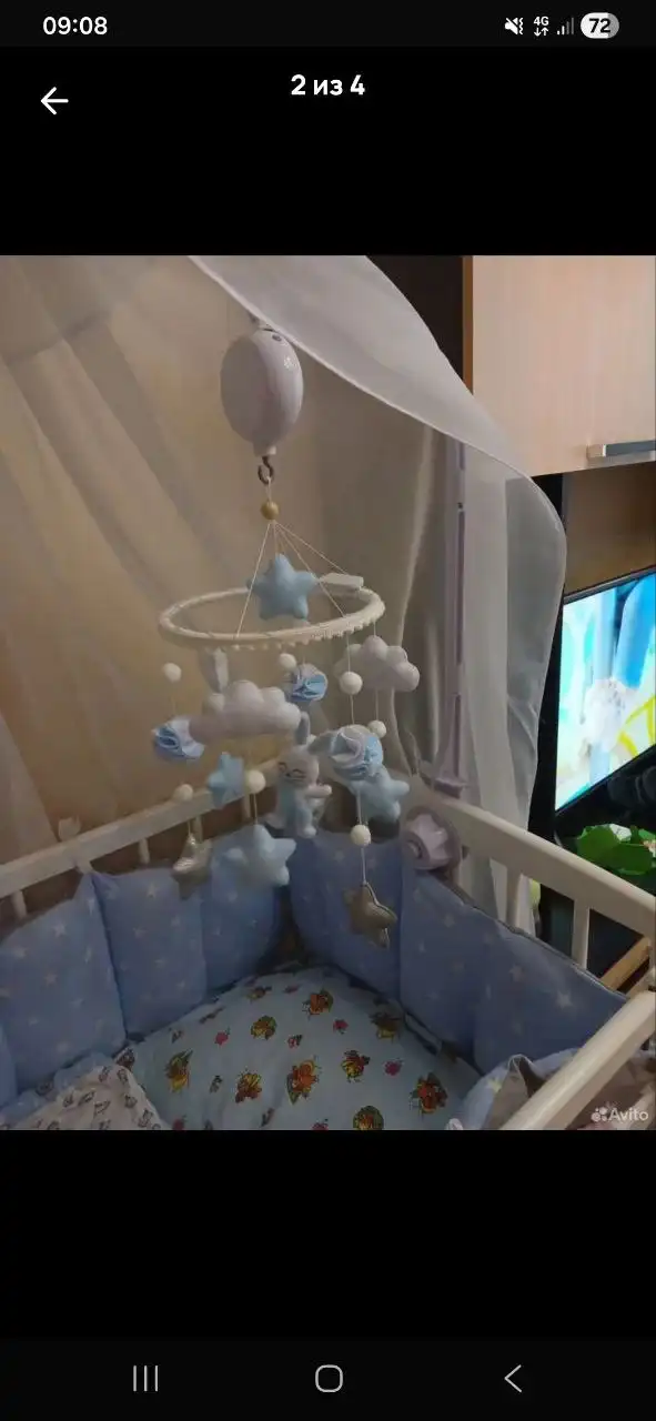 Продажа мобиля в кроватку - Товары для детей (Барахолка) в Чебоксары