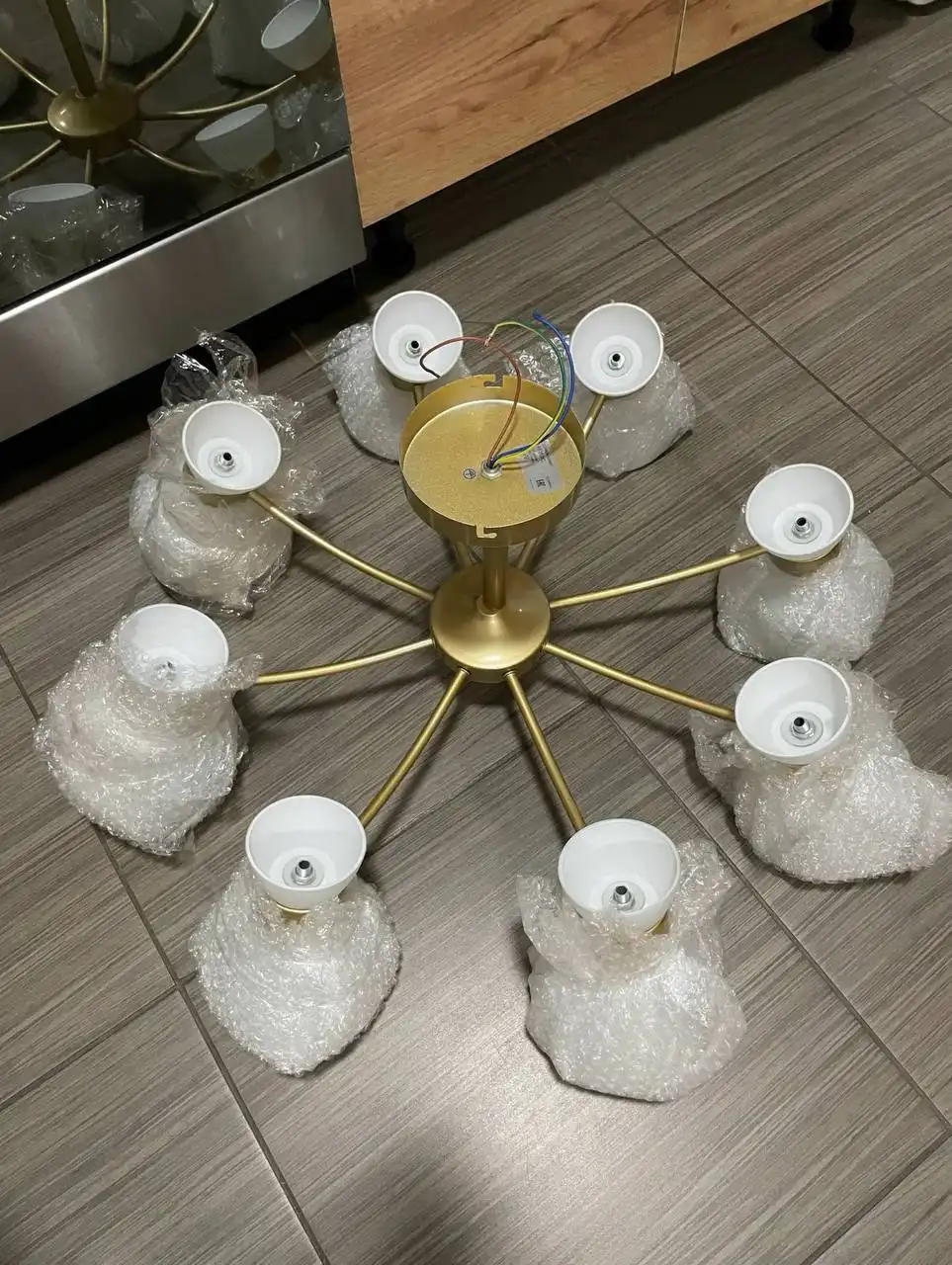 Люстра Lumion Wilma 4535/8C с 8 плафонами