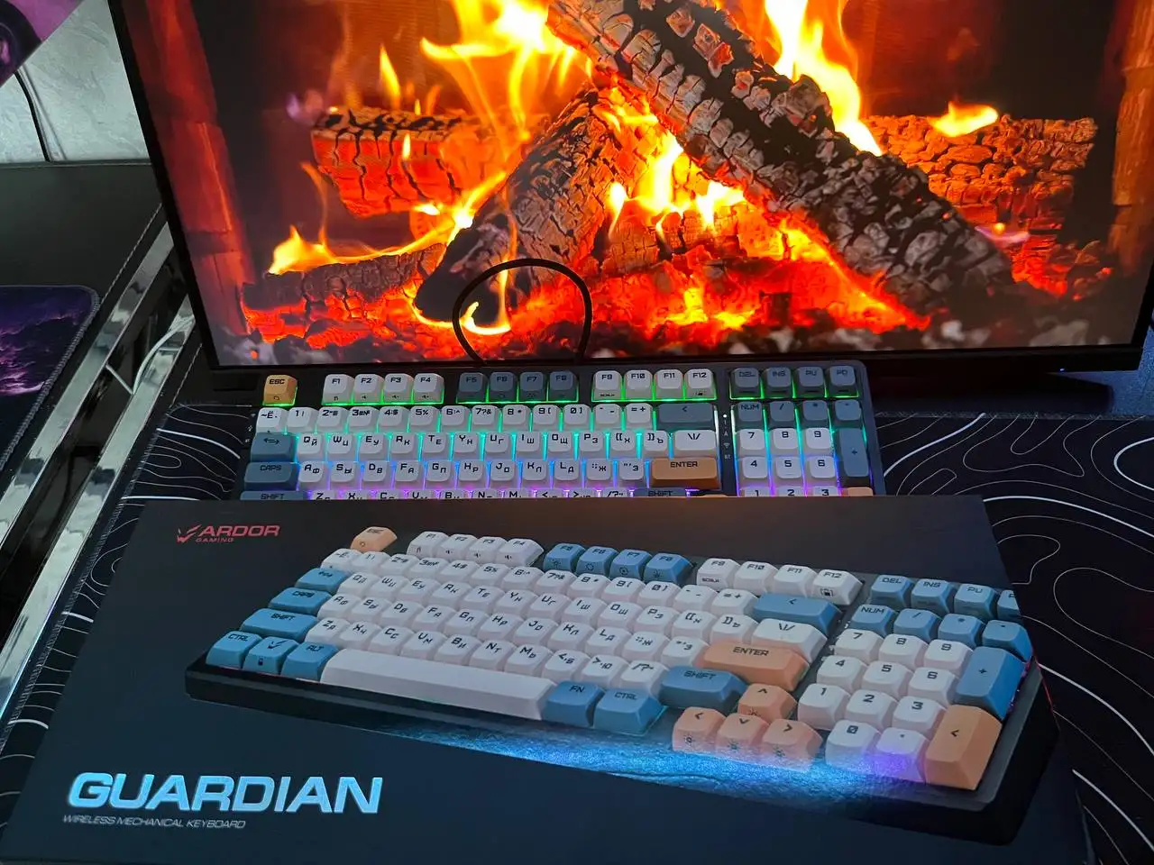 Продам клавиатуру Ardor gaming Guardian 95% - Компьютерная периферия (Электроника) в Балашиха