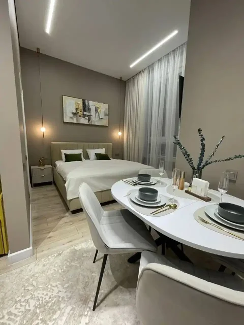 Студия в ЖК Крыловка Парк с видом на Кремль - Аренда комнат в Казань