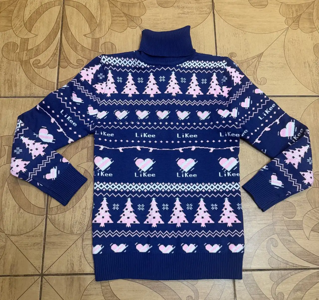 Свитер новогодний детский