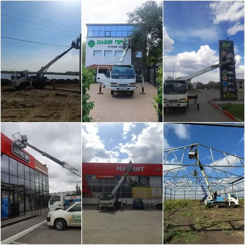 Аренда японской автовышки 16 метров - Красота в Нежинка