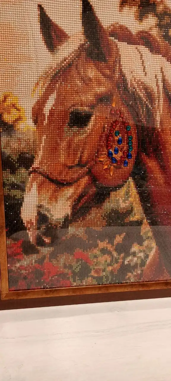 Готовые картины из алмазной мозаики 40х50 - Алмазная мозаика (Хобби и отдых) в Нежинка