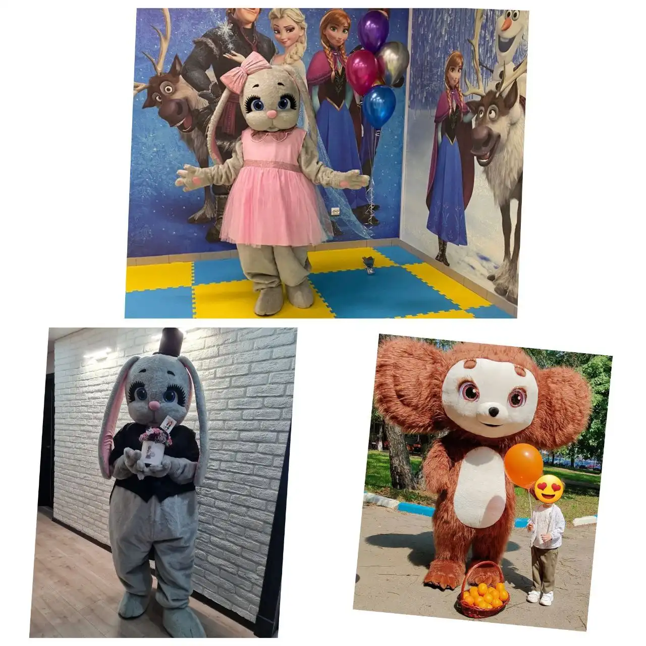 Ростовая кукла-живая открытка в Нежинке - Поздравления (Услуги) в Нежинка