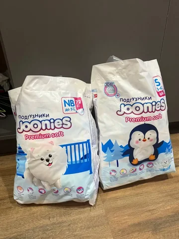 Подгузники S и NB - Товары для детей в Нежинка