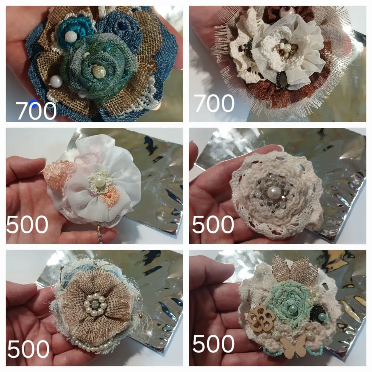 Броши ручной работы в единственном экземпляре - Хобби и отдых в Нежинка