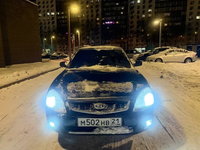 Продается Lada Priora 2007 года с обновленным экстерьером - частное объявление в Москва
