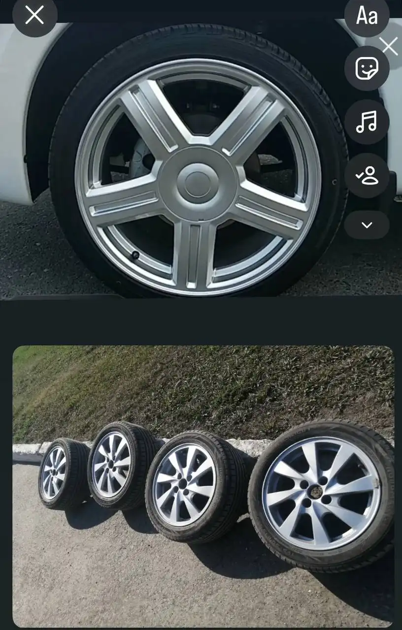 Продажа торусов и сильверов R15 на зимней резине - Запчасти (Авто) в Магнитогорск