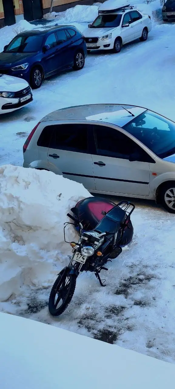 Мопед Альфа 110см3 с потёртостями - Мототехника (Авто) в Магнитогорск