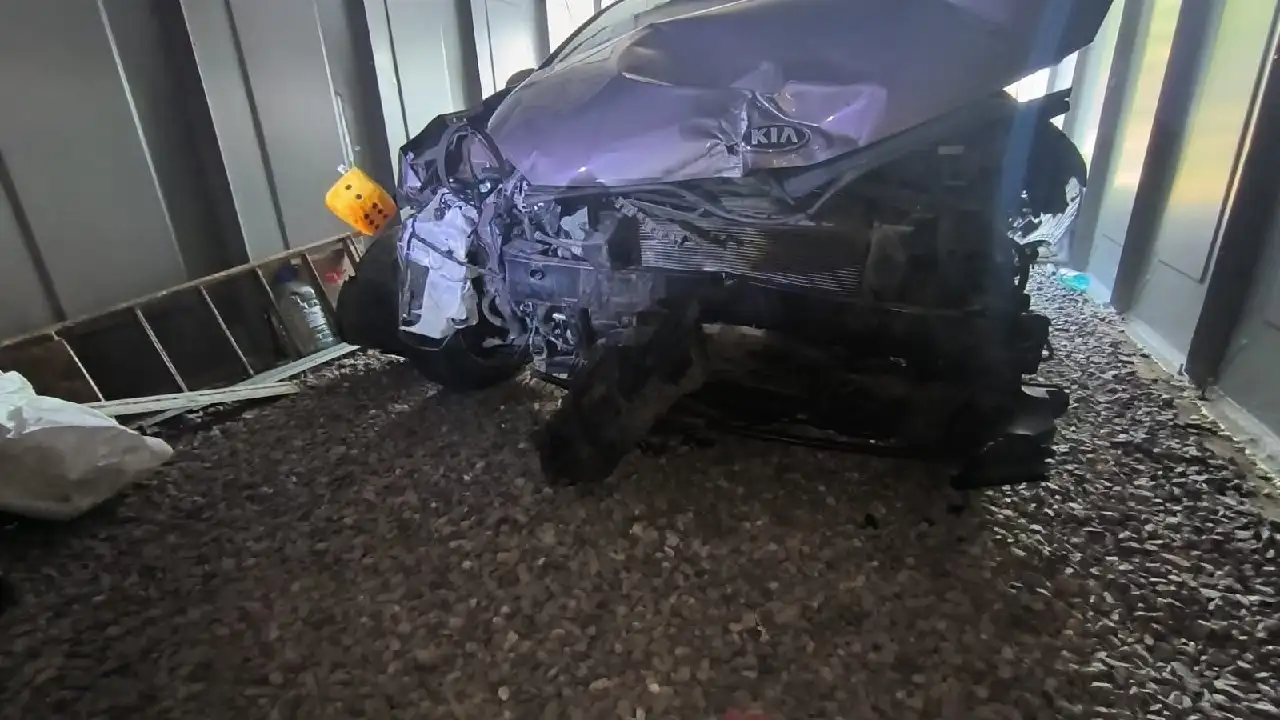 Kia Rio 4 поколение 2019 года после ДТП - Авто в Донецк