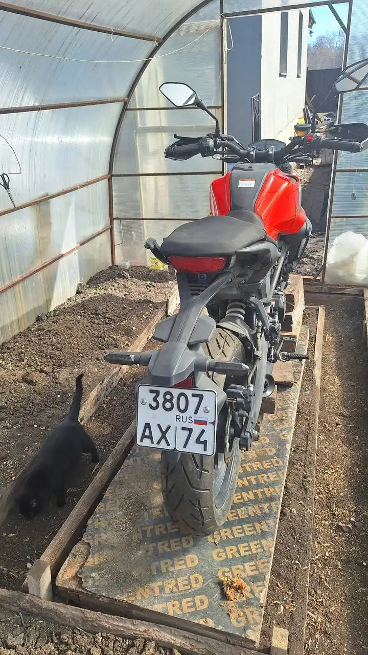 Продам мотоцикл почти не бит на ходу - Мотоциклы (Авто) в Магнитогорск