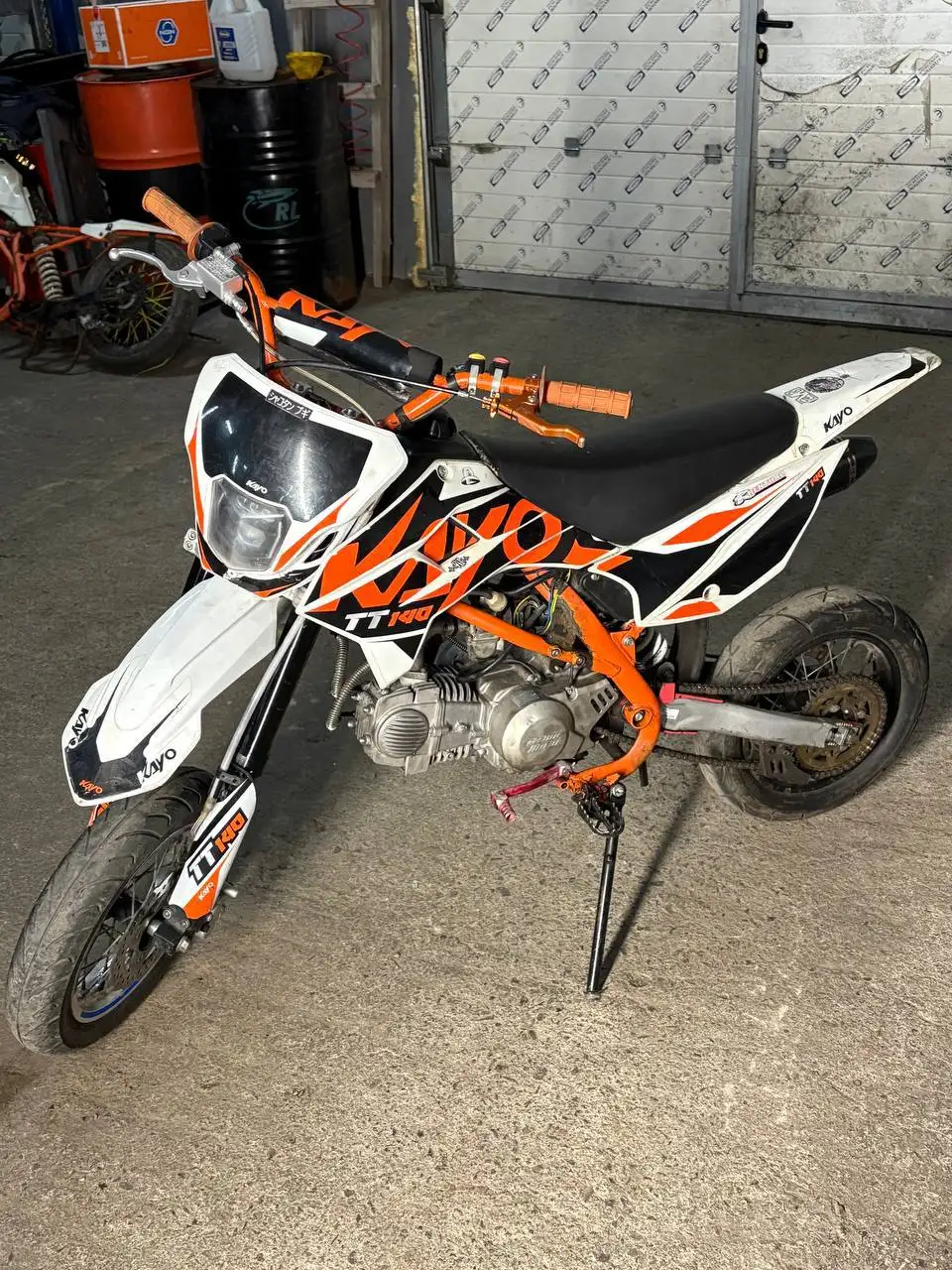 Продам бассик тт 140 на полном ходу - Мотоциклы (Авто) в Магнитогорск