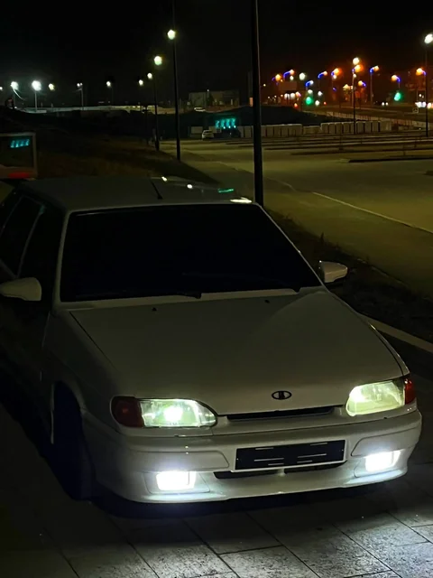 Продам ВАЗ 2114 2013 года в цвете белое облако - Автозвук в Магнитогорск