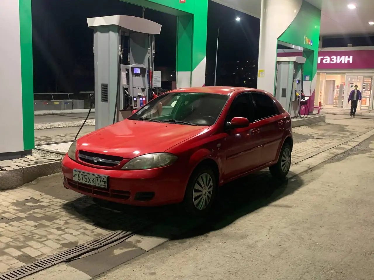 Шевроле Лачетти 2004 г., механика, 1.4, красный - Авто в Челябинск