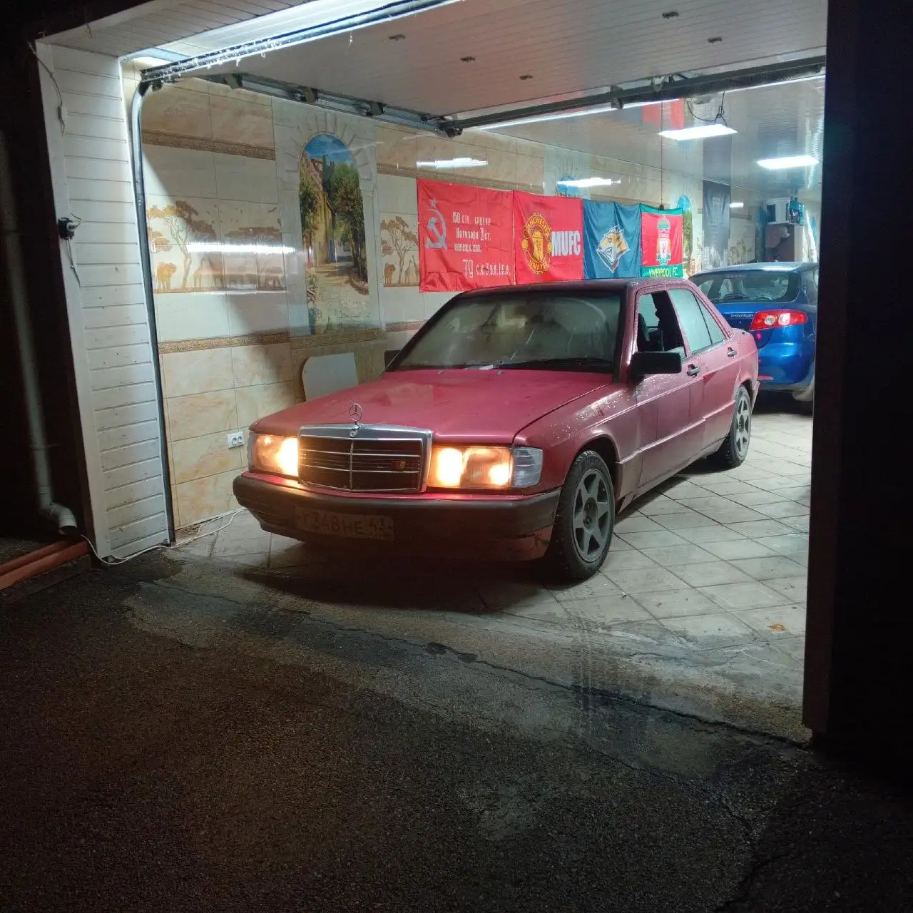 Mercedes-Benz W201 (бордовый) - Легковые автомобили (Авто) в Магнитогорск
