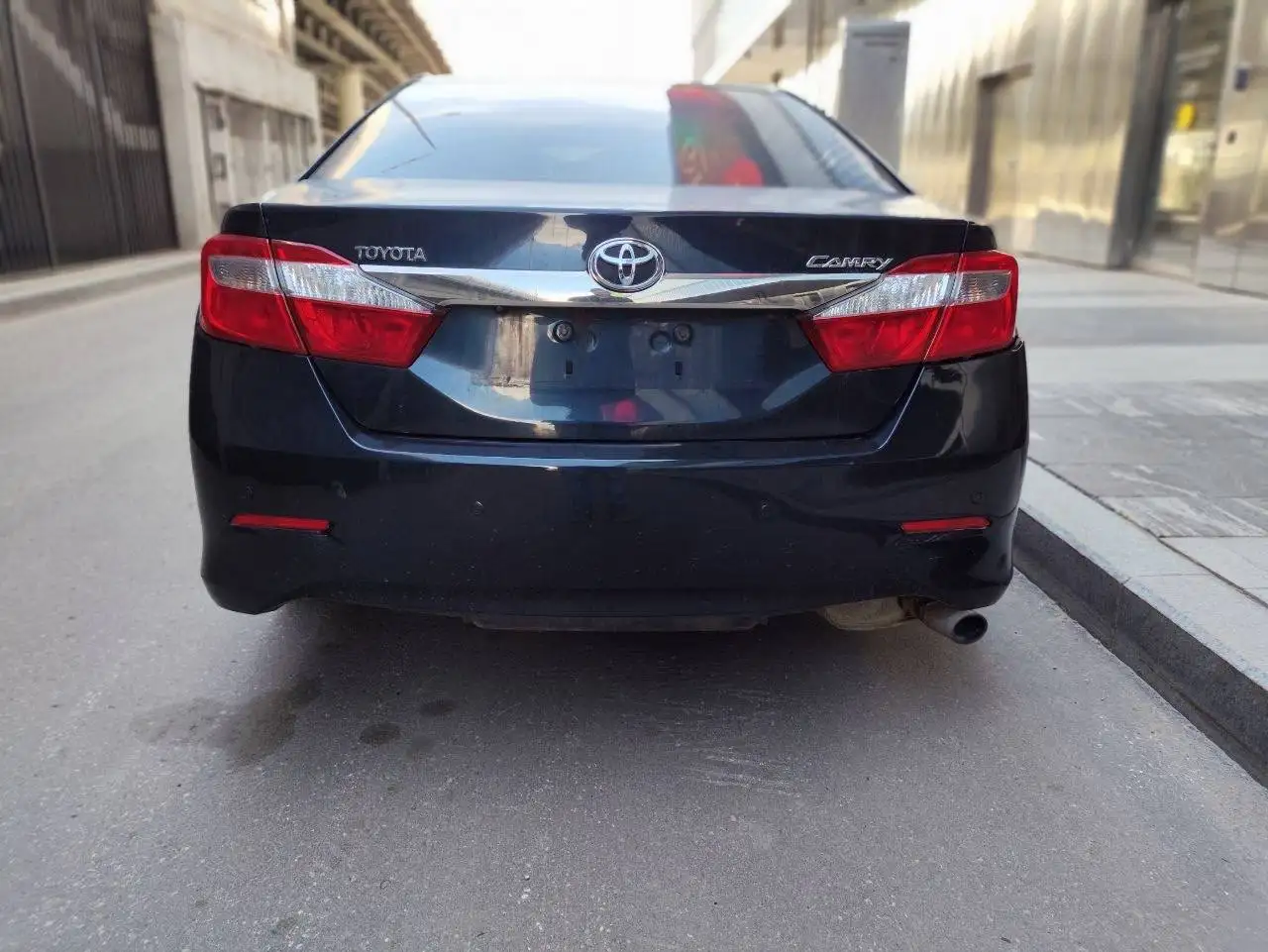 Toyota Camry 7 поколение 2012, битая - Легковые автомобили (Авто) в Москва