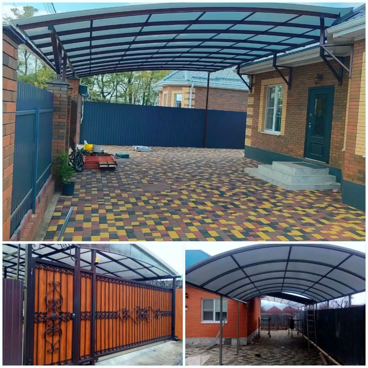 Изготовление и монтаж навесов - Услуги в Краснодар