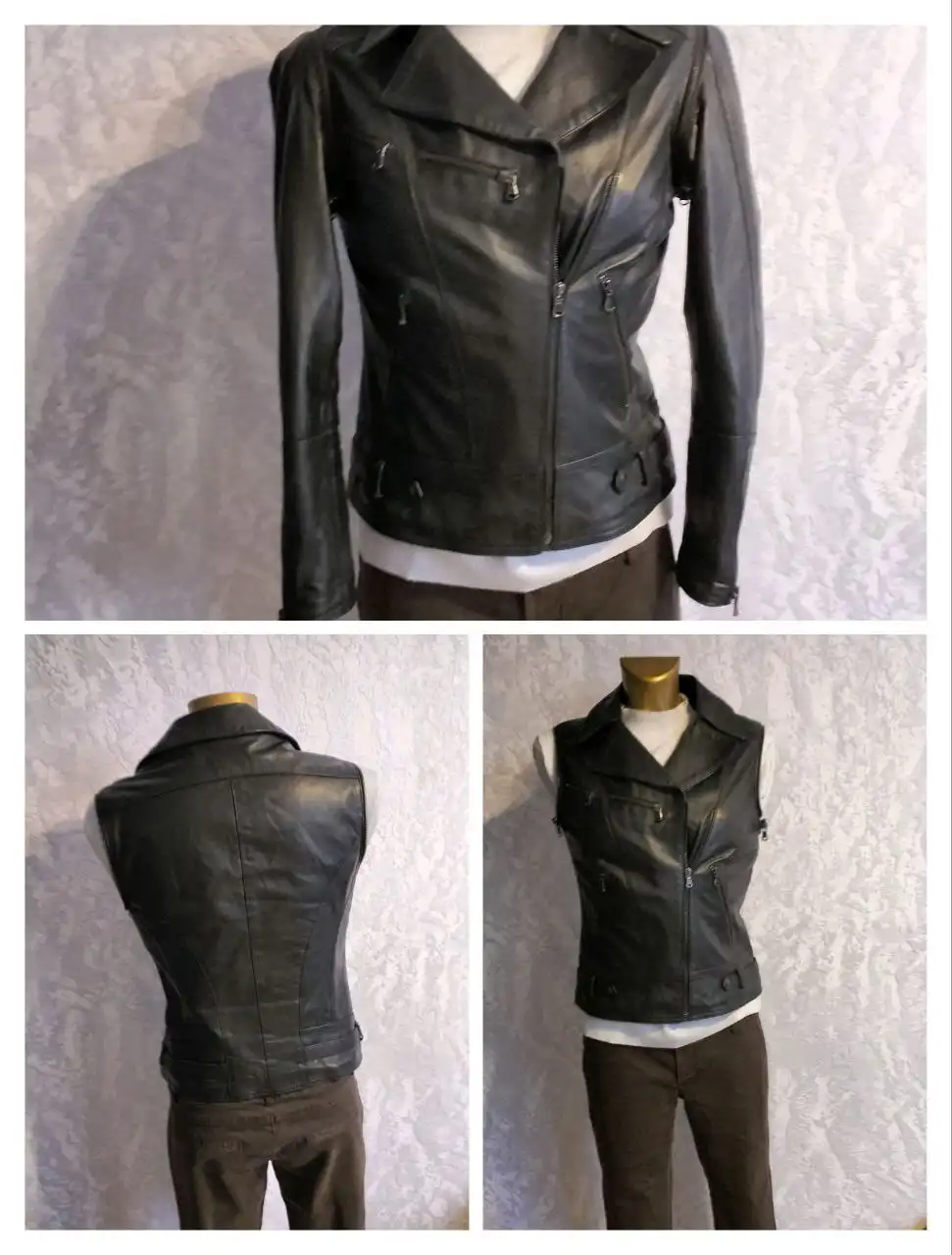 Кожаная куртка Sexy woman