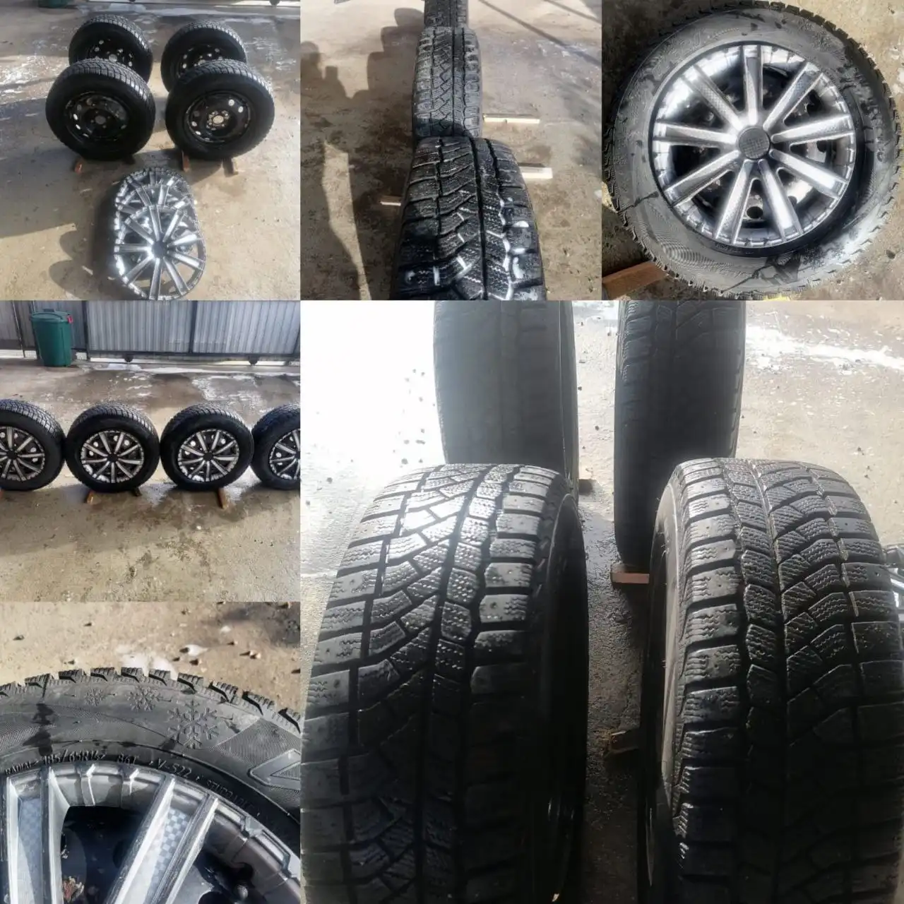 Продам зимнюю резину с дисками Viatti Brina Nordico