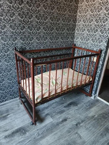 Детская кроватка с матрасиком - Товары для детей в Краснодар