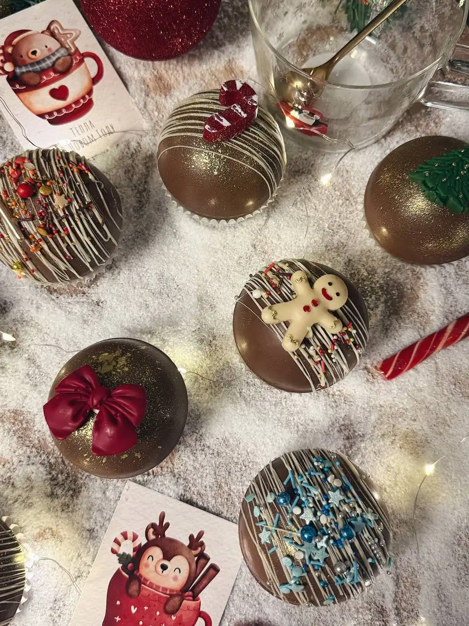 Шоколадная бомбочка - идеальный новогодний подарок