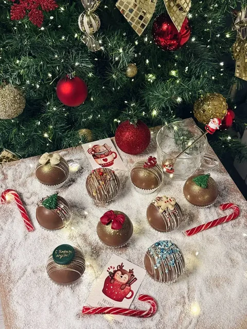 Шоколадная бомбочка - новогодний подарок с маршмеллоу - Хобби и отдых в Краснодар