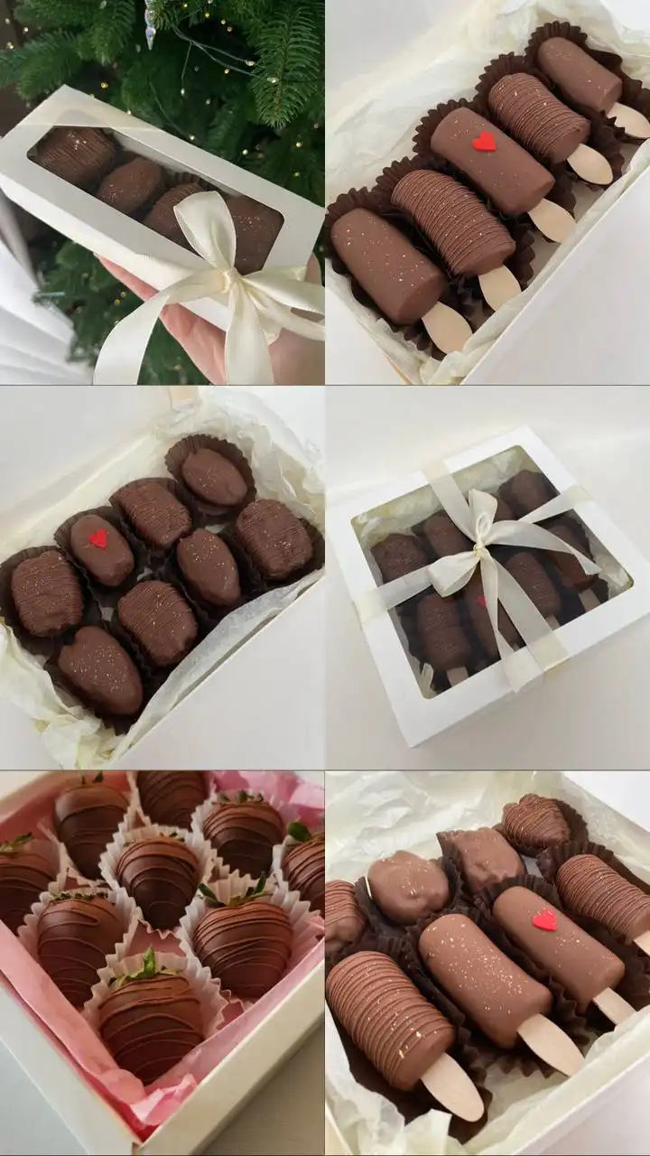 Десерты в бельгийском шоколаде