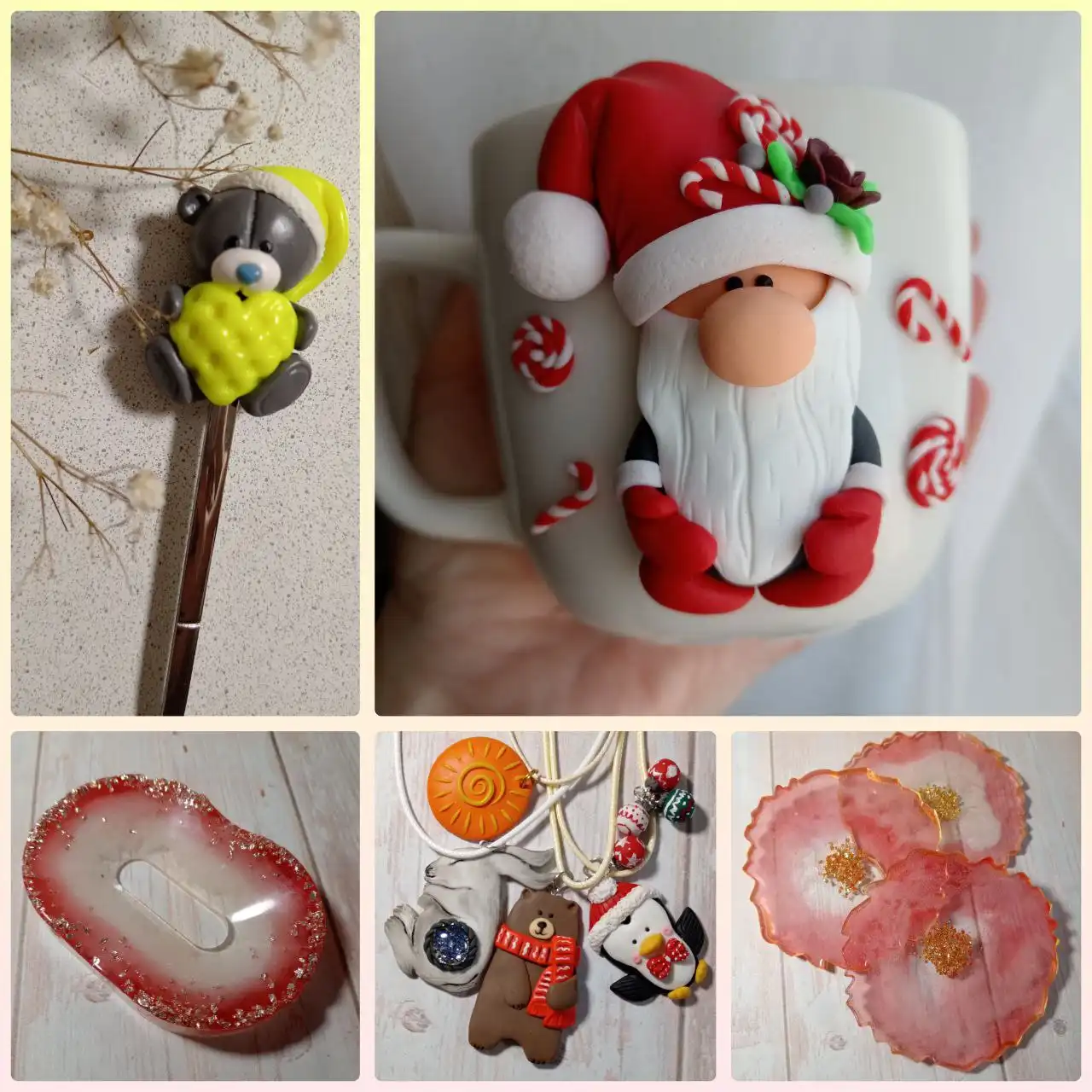 Подарки из полимерной глины на заказ