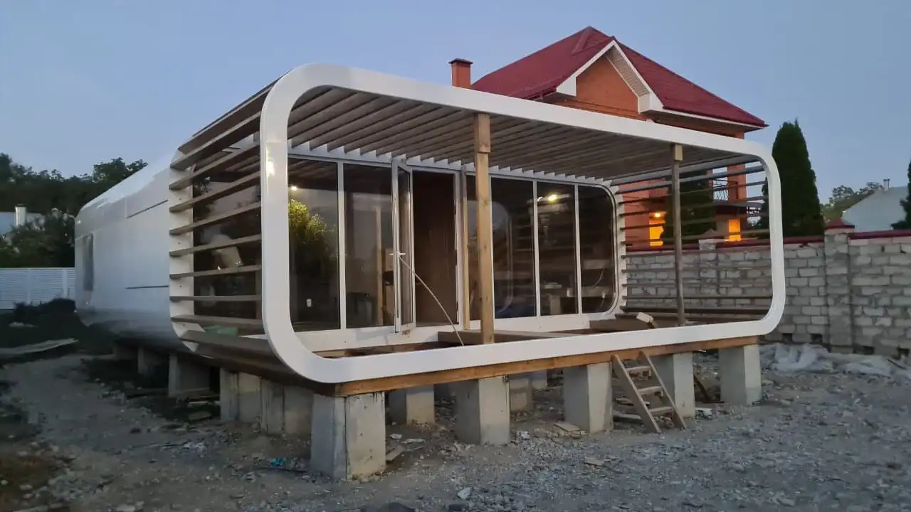 Модульный дом с панорамными видами - Дома (Недвижимость) в Краснодар