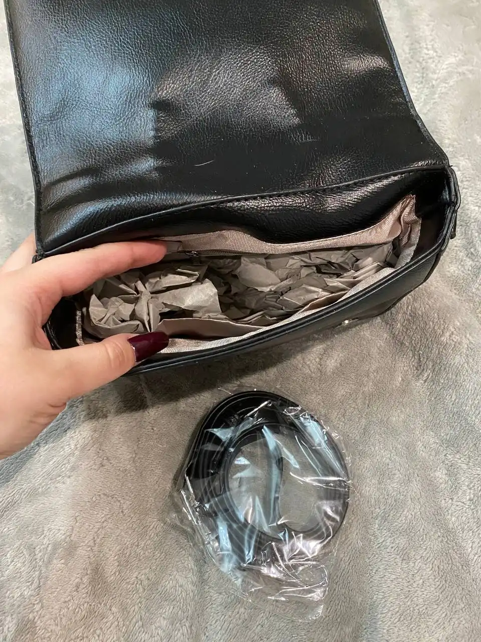 Сумка косуха черная новая - Барахолка в Краснодар