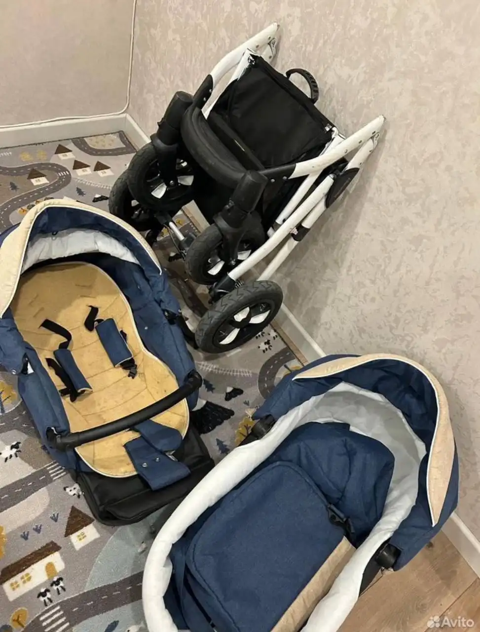 Коляска 2 в 1 для новорожденных и взрослых детей - Коляски (Товары для детей) в Краснодар