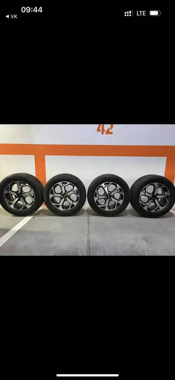 Летняя резина с дисками для Киа Спортедж - Шины и диски (Запчасти) в Краснодар