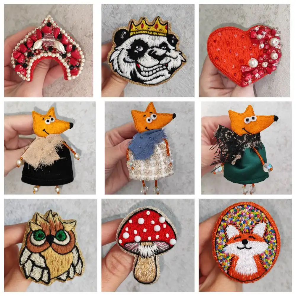 Ручные броши и нашивки на заказ - Рукоделие (Хобби и отдых) в Краснодар