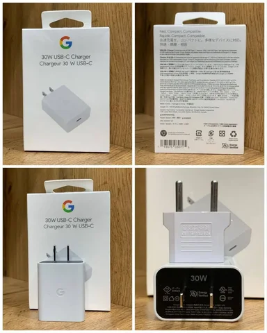 СЗУ Google 30W USB-C с переходником - Компьютерные комплектующие в Краснодар