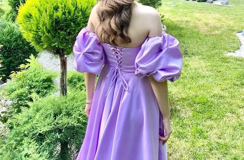 Продам вечернее лавандовое платье - Женская одежда (Одежда) в Краснодар